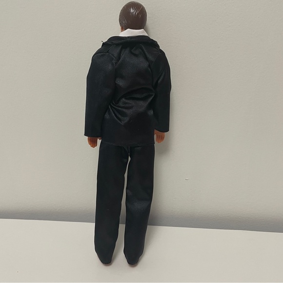 Vintage Ken Doll 1968 Body, 1983 Head Brown Hair Blue Eyes Blue Tuxedo Prom Date - Picture 3 of 14